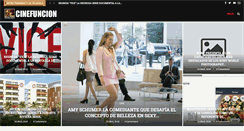 Desktop Screenshot of cinefuncion.com